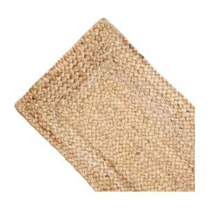 COTTON CRAFT Camino de mesa trenzado de yute cosecha_2