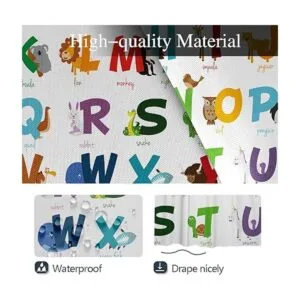 Coxila Bonita cortina de ducha ABC con patrón del_3