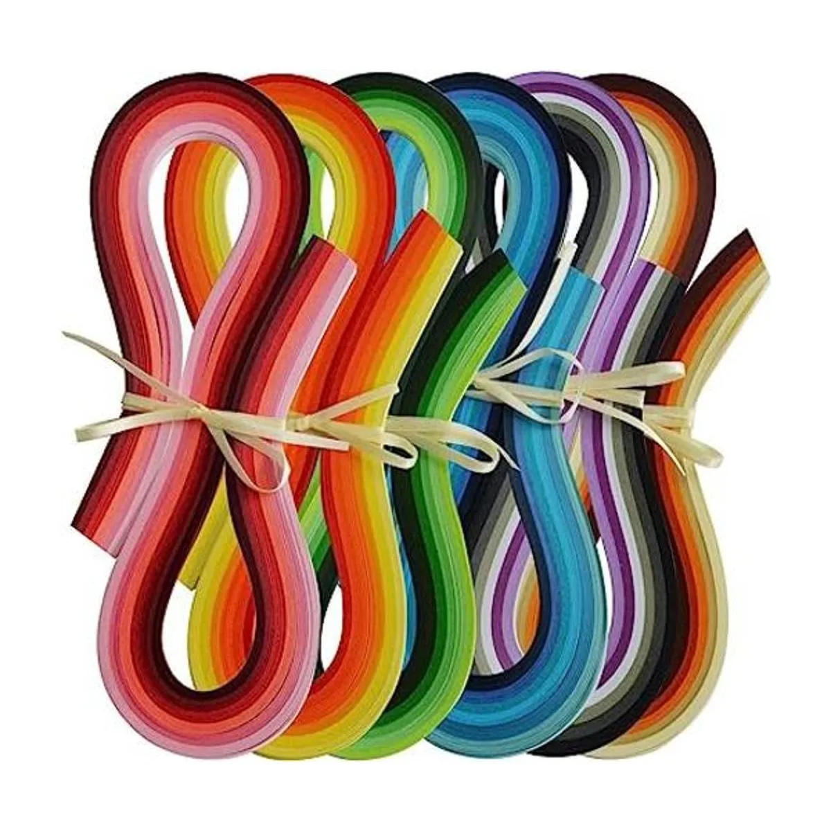 JUYA Juego de 720 tiras de Quilling multicolor 36 colores_1