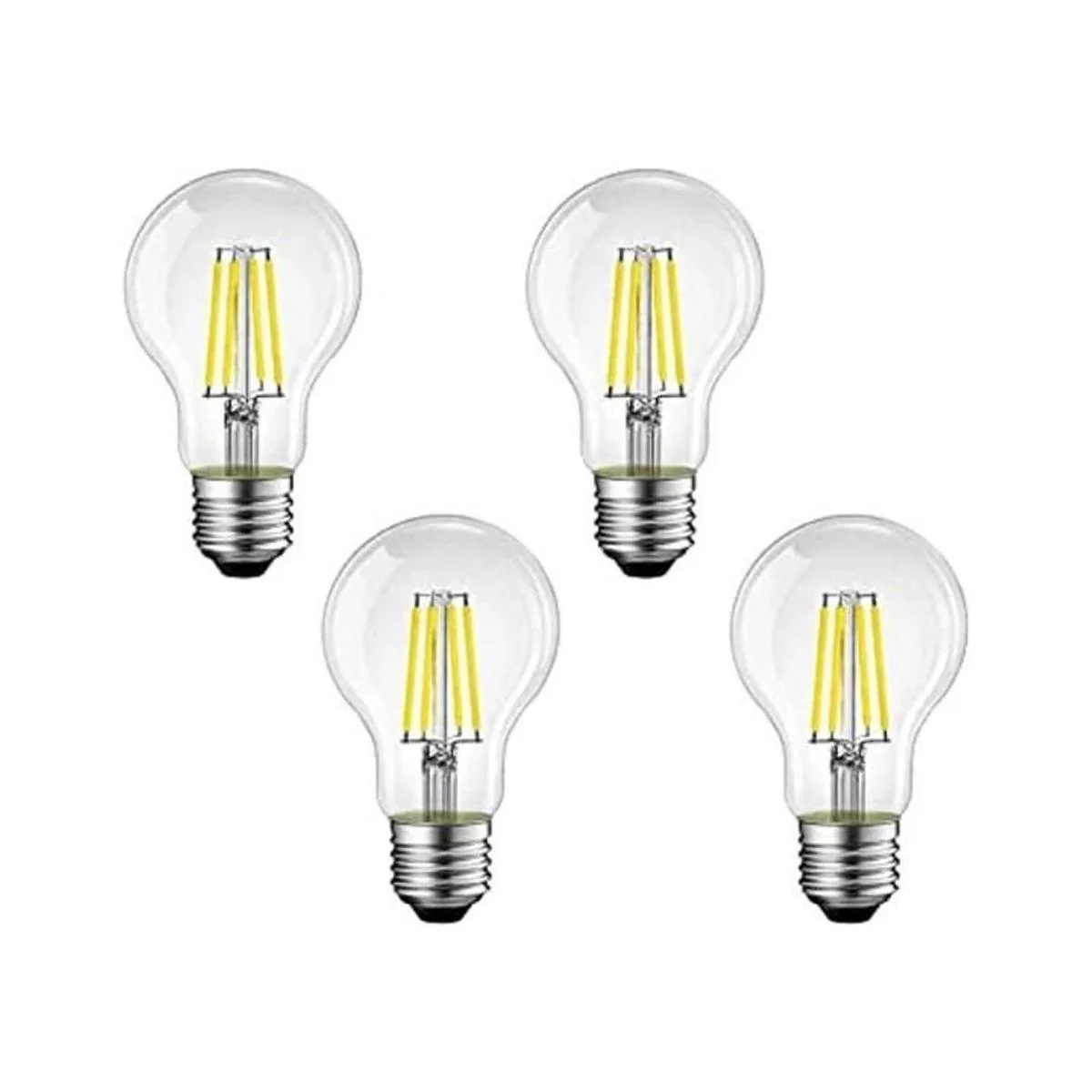 MD Lighting Lote de 4 bombillas LED A19A60 color_1