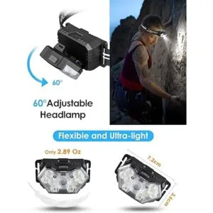 Lsnisni Paquete de 2 faros delanteros LED 2000 lúmenes_4