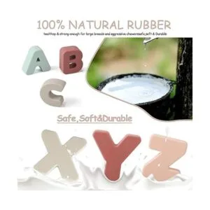 TOYHDAYO Rompecabezas del alfabeto de silicona para niños_6