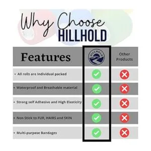 Envoltura autoadhesiva para vendajes para perros vendajes_5