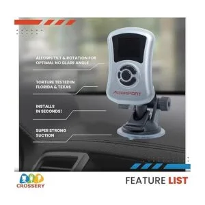 Crossery Monitor de montaje para parabrisas WRX Cobb_3