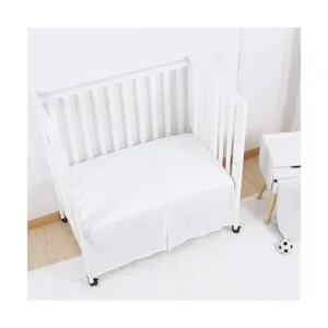 CaSaJa Juego de sábanas de microfibra para cuna 3_4