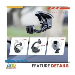 Crossery Monitor de montaje para parabrisas WRX Cobb_2