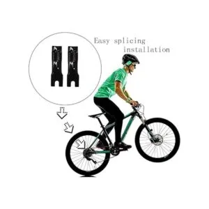 2 juegos de banderas de bicicleta con poste 6 pies de_6