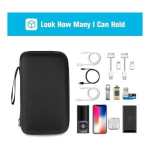 ProCase Estuche organizador de tecnología de viaje duro_3