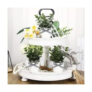 Decoración de bandeja escalonada de granja mini_2