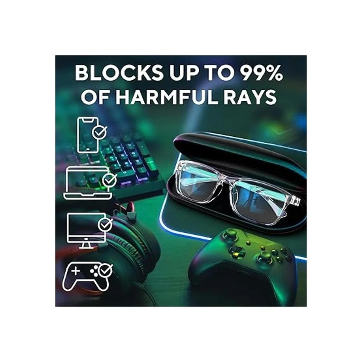 Elegantes lentes de bloqueo de computadora con luz azul_5