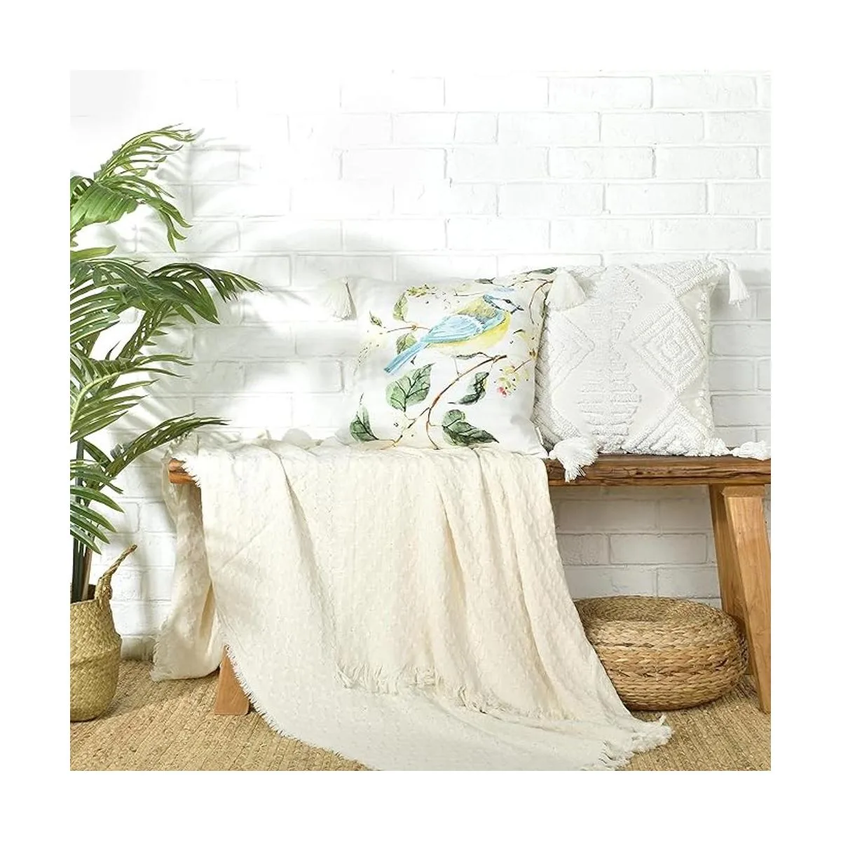 LOOPUINHOM Fundas de almohada de estilo bohemio_3