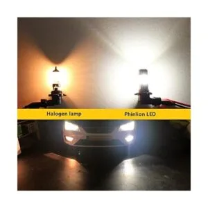 Phinlion Bombilla antiniebla LED de 3200 lúmenes H10 PY20D_6