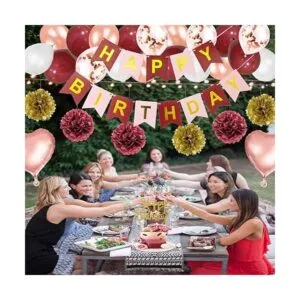 Decoraciones de fiesta de cumpleaños de 16 18 21 30_2