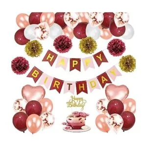 Decoraciones de fiesta de cumpleaños de 16 18 21 30_1