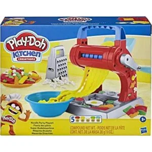 PlayDoh Kitchen Creations Juego de fiesta de fideos para_1