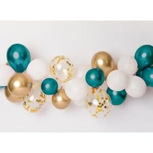 Decoraciones de fiesta de cumpleaños de color verde_6