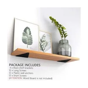 Soportes de estante Soportes triangulares de 5 pulgadas_7