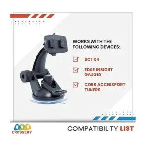 Crossery Monitor de montaje para parabrisas WRX Cobb_4