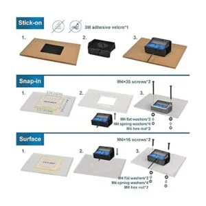Runleader Medidor digital LCD de tacóhora recordatorio_4