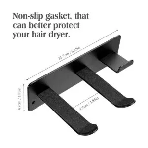 YOUGRIDDA Hair Dryer Holder Wall Mounted Rack Compatible_6
