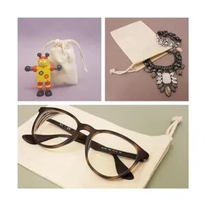 Bolsas de algodón con cordón de muselina bolsa de tela_4