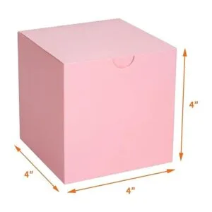 GEFTOL Caja de regalo pequeña color rosa paquete de 50_2