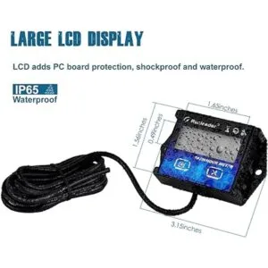 Runleader Medidor digital LCD de tacóhora recordatorio_5