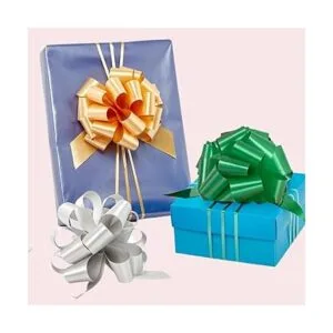 UNIQOOO 48 lazos de regalo de Pascua de 12 colores_6