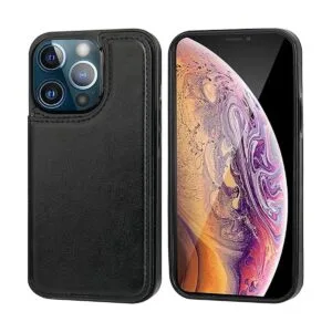 ONETOP Compatible con iPhone 13 Pro Funda tipo cartera con_3