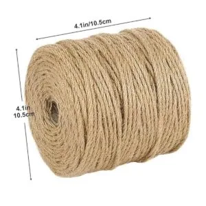 Vivifying Cordel de yute de 0.39 pulgadas cuerda de yute_2