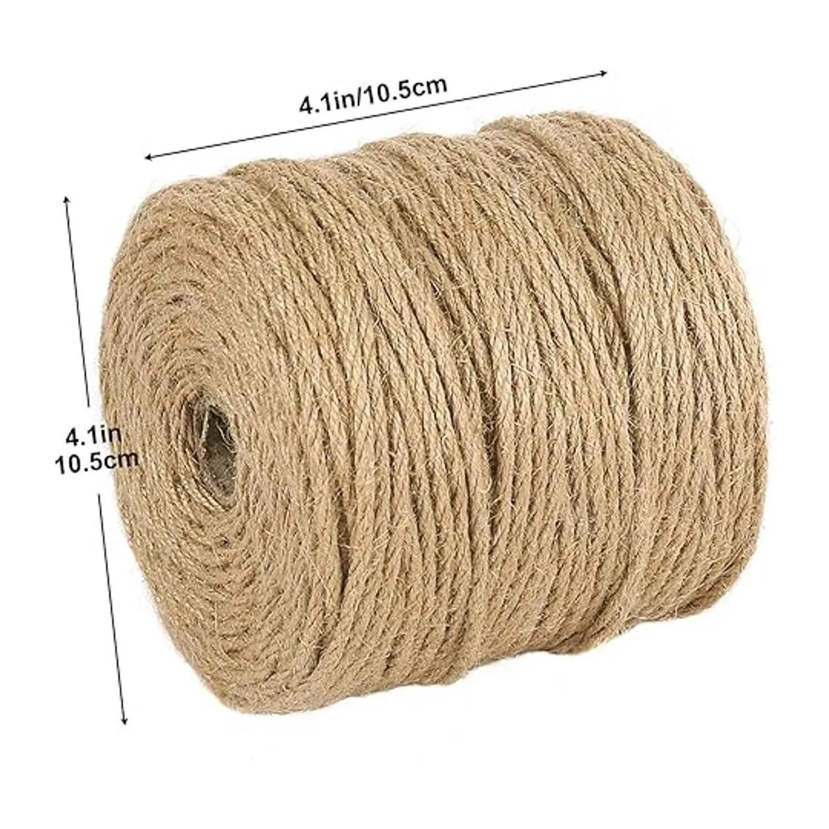 Vivifying Cordel de yute de 0.39 pulgadas cuerda de yute_2