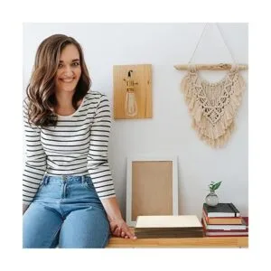 Juego de 18 telares de madera para principiantes con_7