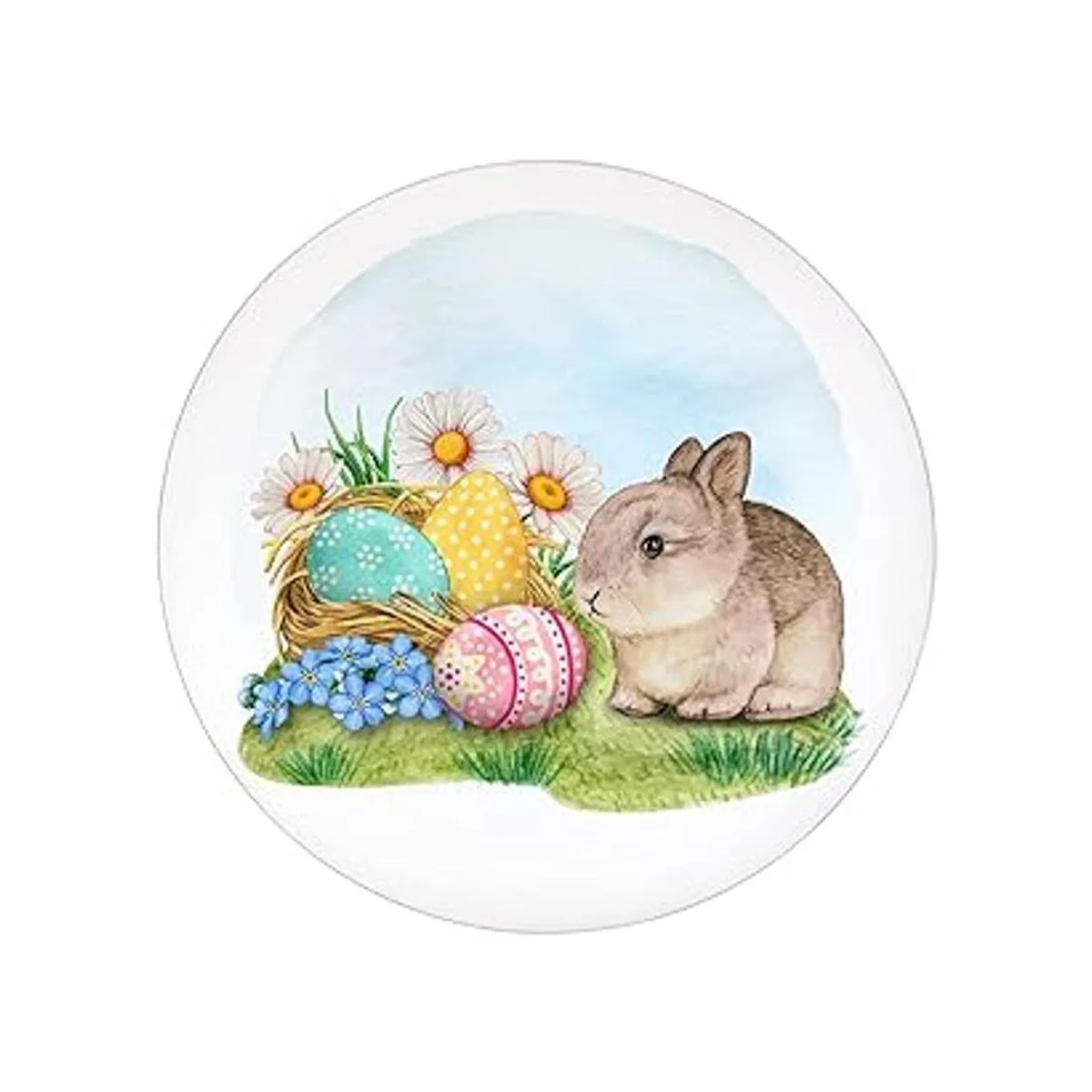 Mezchi Paquete de 6 hojas acrílicas redondas disco_7