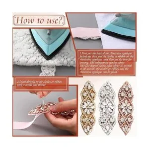 8 apliques de diamantes de imitación termoadhesivos con_7