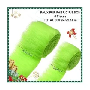 360 pulgadas de tela de pelo sintético de felpa lanuda_2