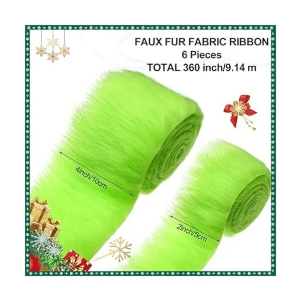 360 pulgadas de tela de pelo sintético de felpa lanuda_2