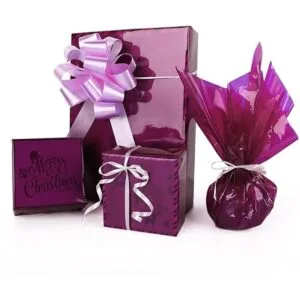 Giiffu Rollo de celofán morado 34 pulgadas de ancho x 100_3