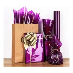 Giiffu Rollo de celofán morado 34 pulgadas de ancho x 100_4