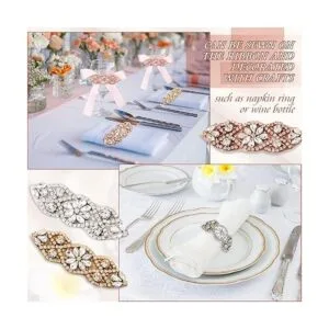 8 apliques de diamantes de imitación termoadhesivos con_5