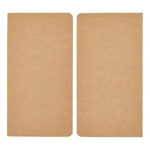 Paquete de 12 cuadernos de papel Kraft diarios forrados_6