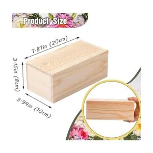 3 piezas de 7.87 x 3.94 x 3.15 pulgadas sin terminar caja_2