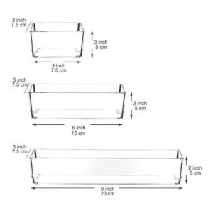 Youngever Paquete de 8 organizadores de cajones de_4