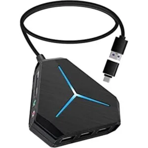 Hub USB 3.0 de 6 puertos concentrador USB C con cable de_1