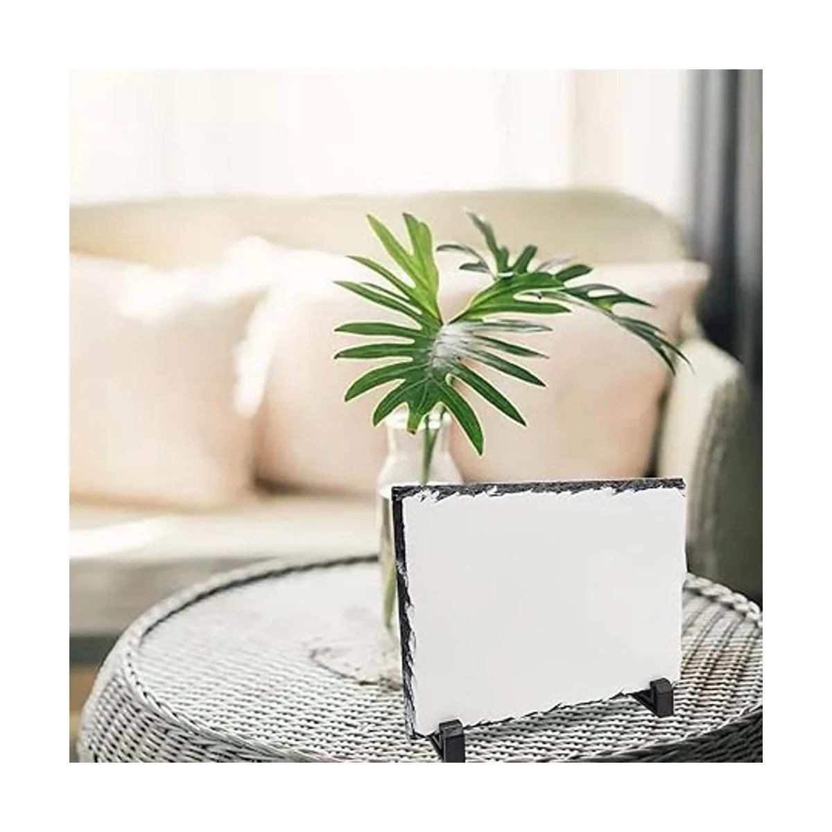 Marco de fotos de piedra pizarra en blanco de sublimación_4