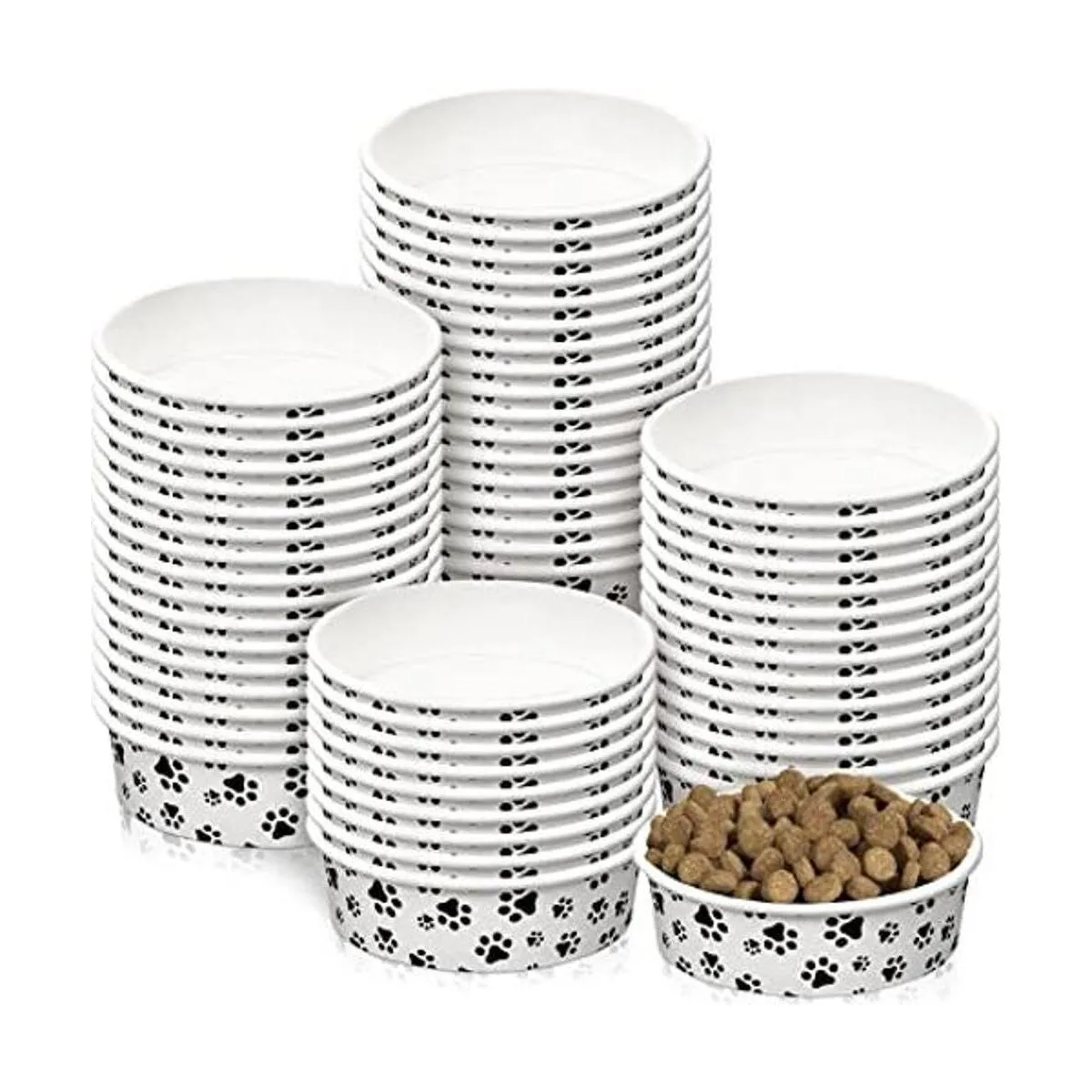 30 cuencos desechables de alimentación para perros_1