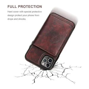 KIHUWEY Funda tipo cartera para iPhone 11 Pro soporte de_5