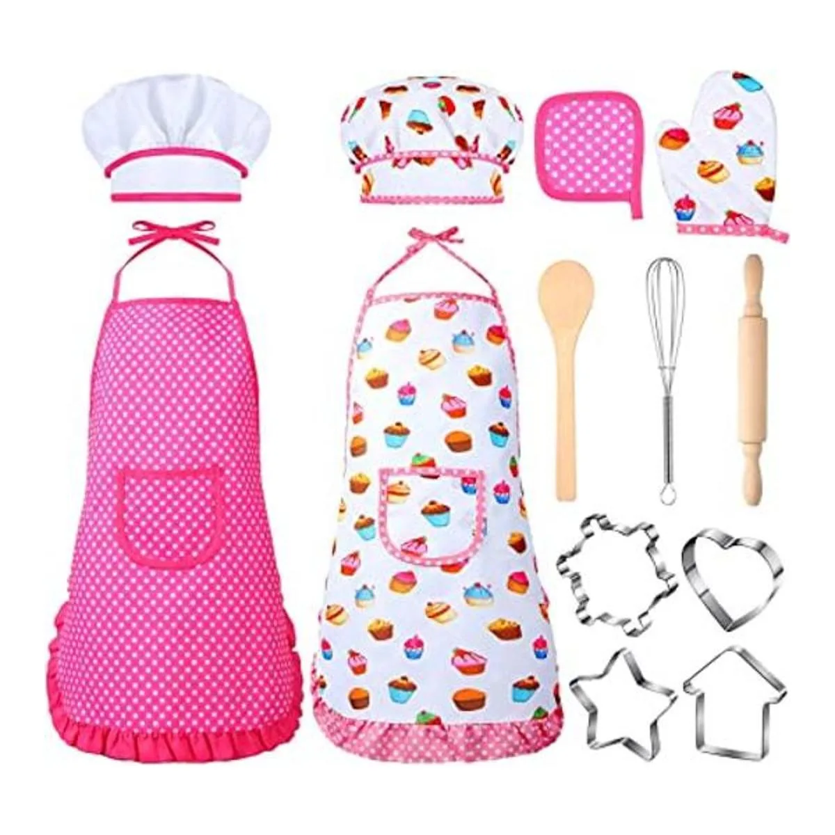 Juego completo de cocina y horneado para niños disfraz de_1