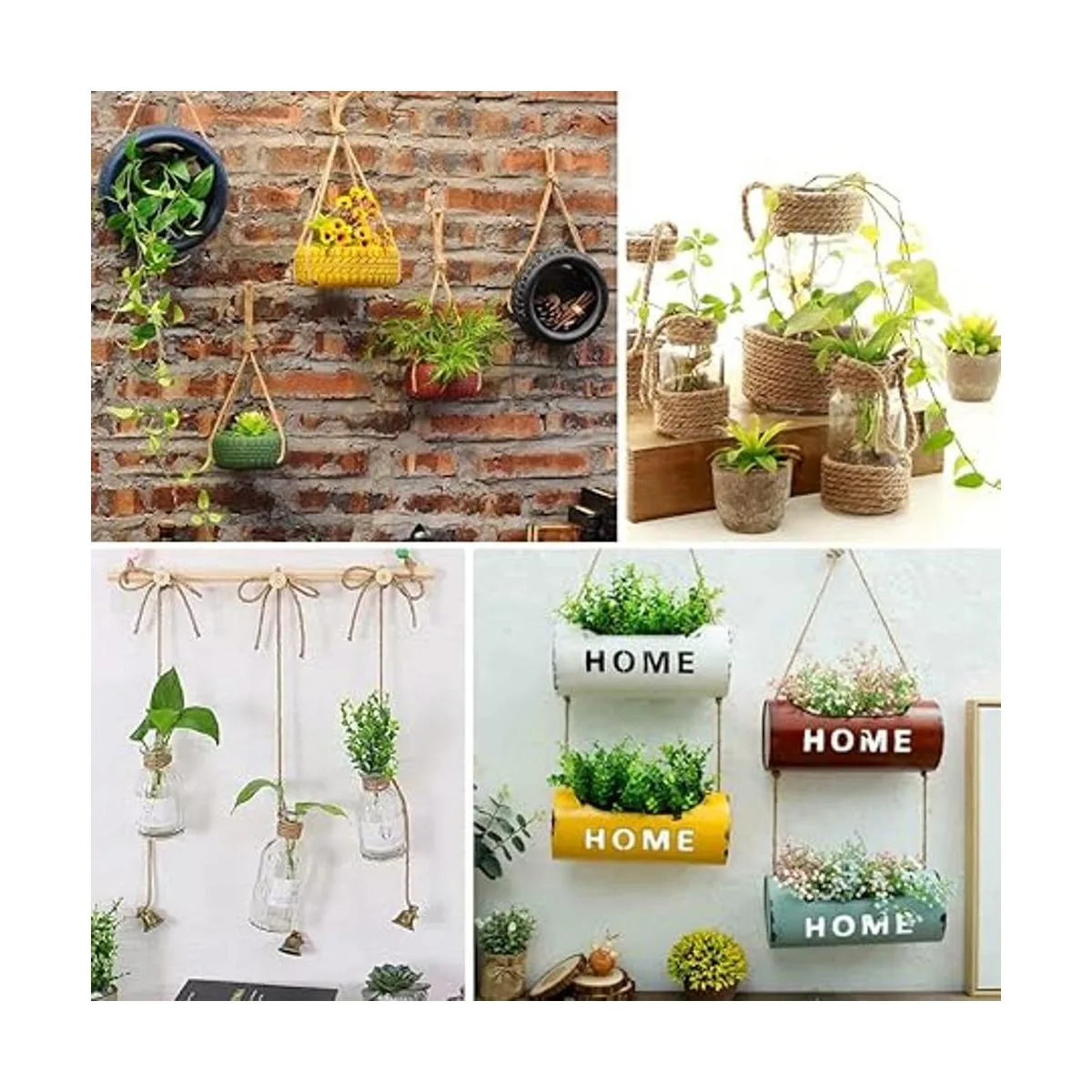 Vivifying Cordel de yute de 0.39 pulgadas cuerda de yute_4