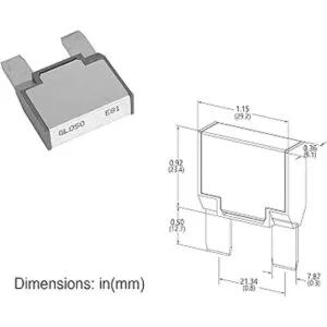 GLOSO E81 Maxi Blade Circuit Breaker 30A T1 Auto_2