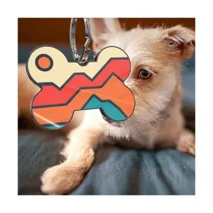 KEKID Etiquetas para perros con código QR etiquetas de_2